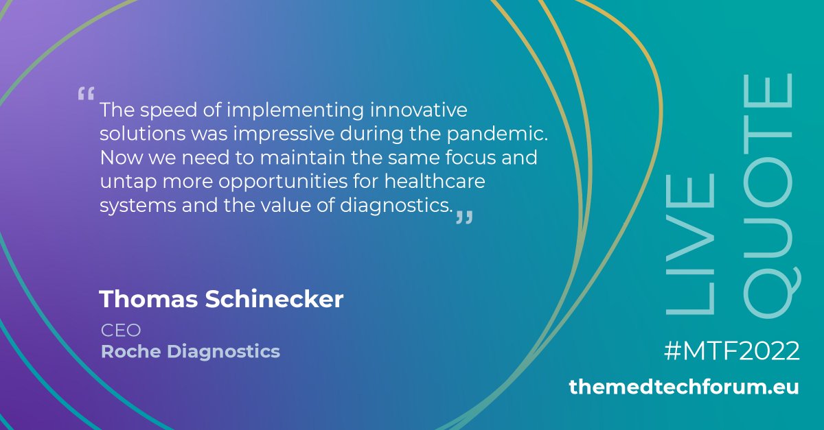 medtecheurope's tweet photo. #MTF2022 CEO #nofilter @RocheDia @Roche https://t.co/gj1HTBoqPN