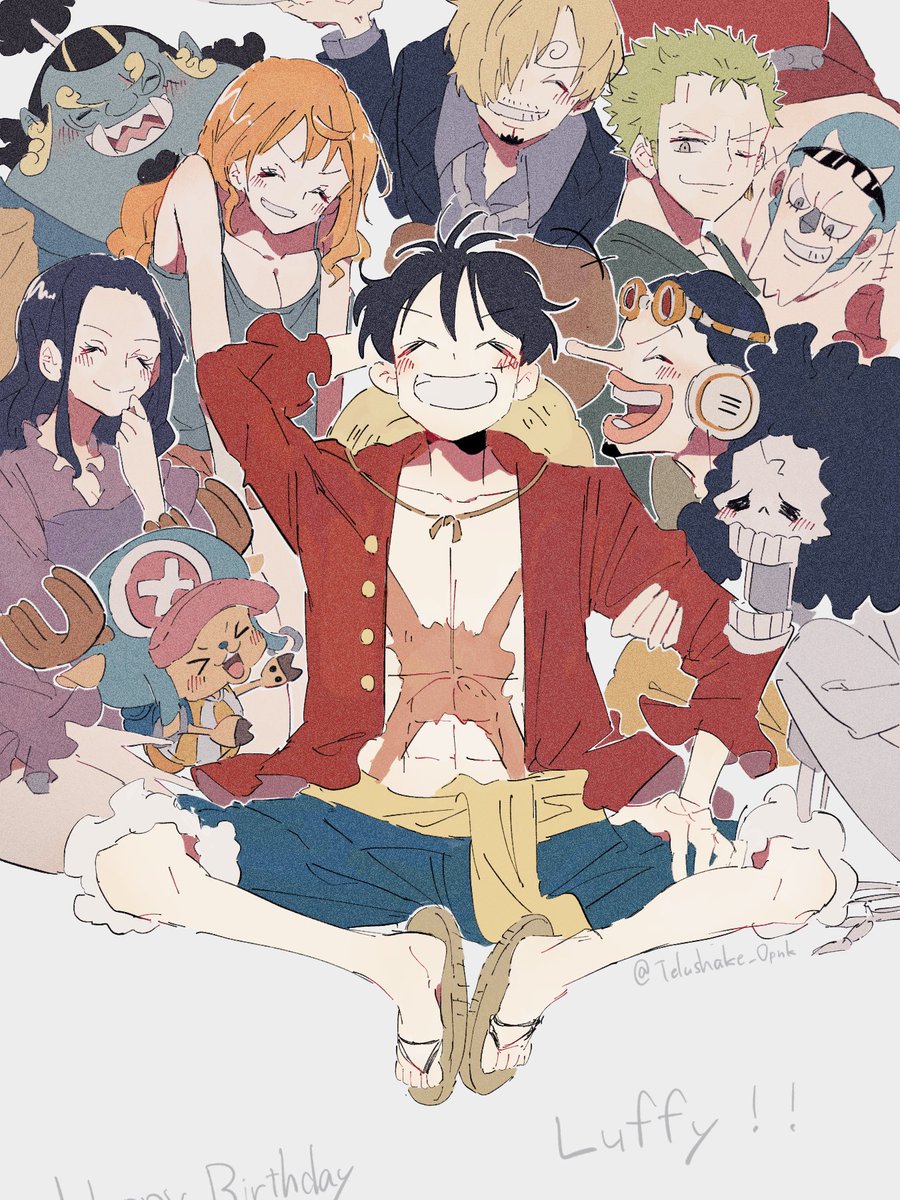 いつも元気をもらってるよ！！ #ONEPIECE #ルフィ誕生祭2022 #モンキー・D・ルフィ誕生祭2022