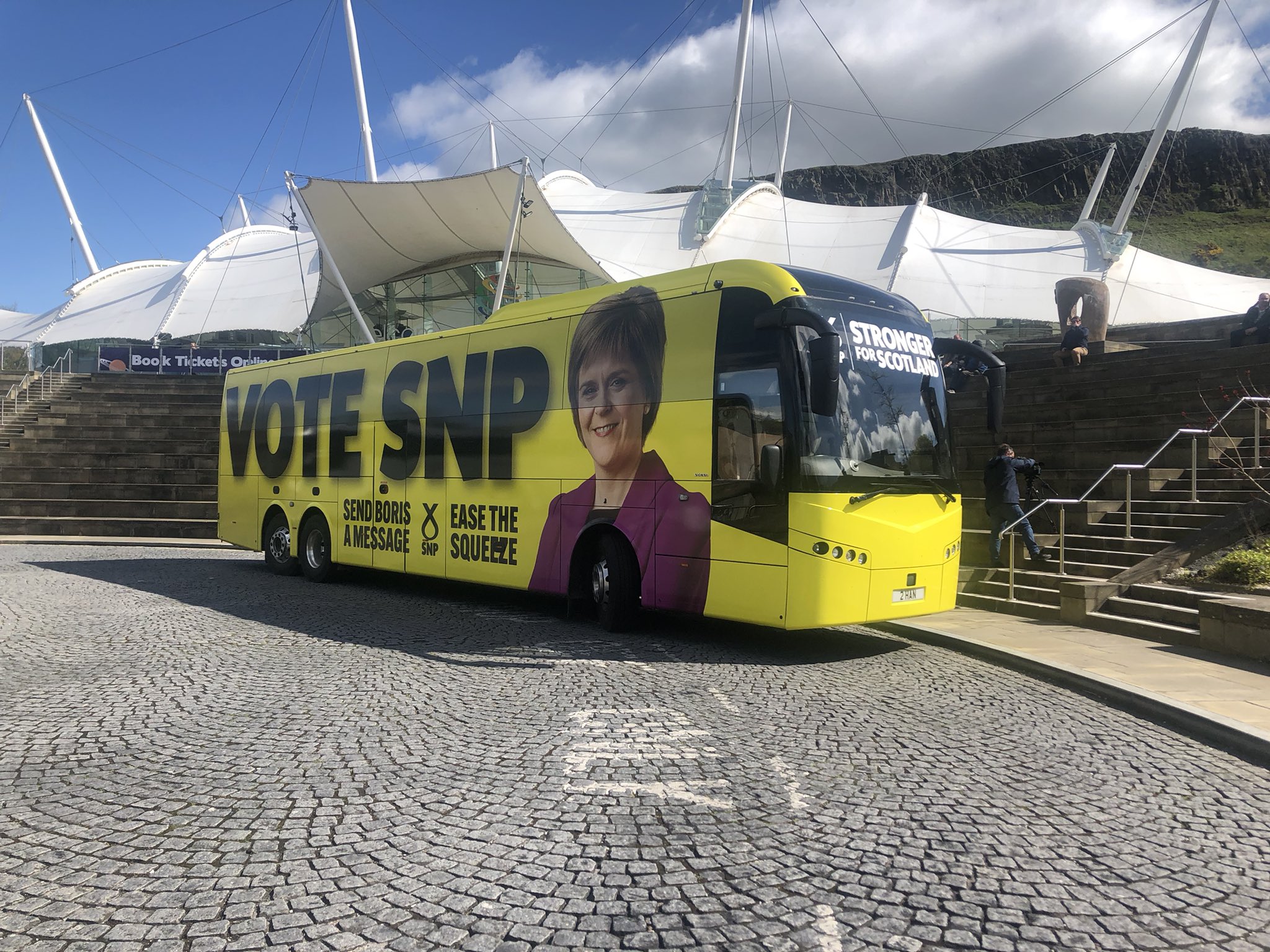 Chris McCall on Twitter "The “gravy bus” (name chosen by an SNP