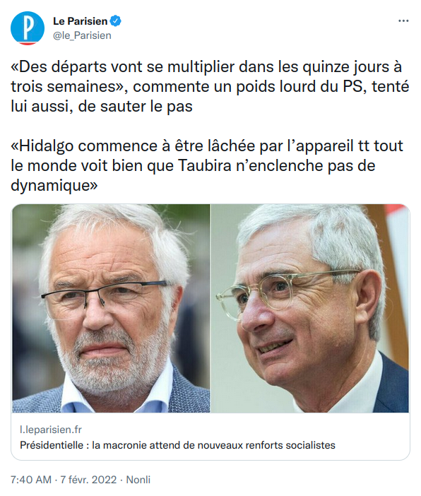 VRwatchingU's tweet photo. @claudebartolone Allons, allons... Ne vous servez pas de l'accord PS-LFI pour excuser votre ralliement à Macron...😏 #Bartolone https://t.co/yzdyPsUCWO