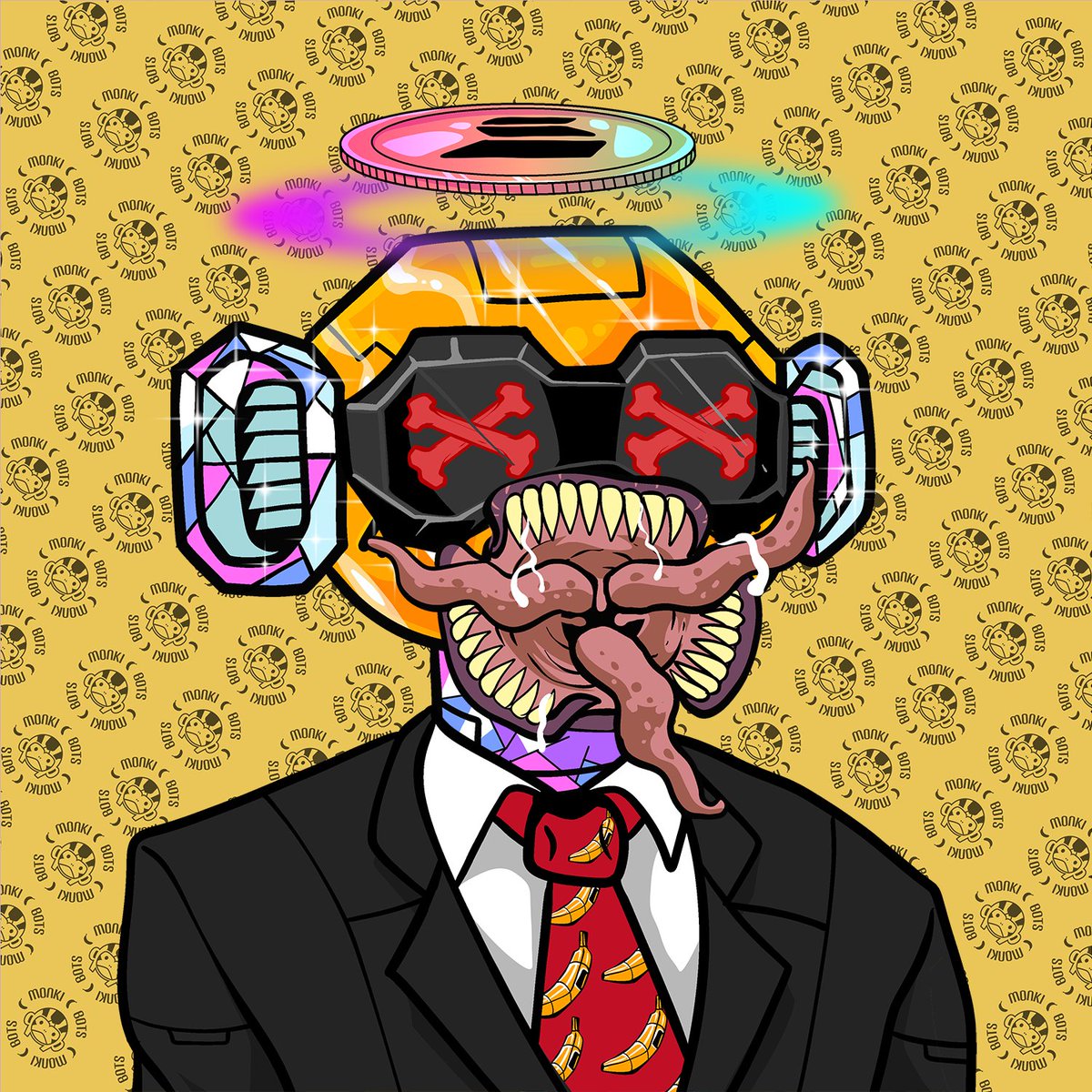 9 days until launch 😈 I think it's only fair we show some more sneak peaks!

Which would you hope to mint? 🤖🐒