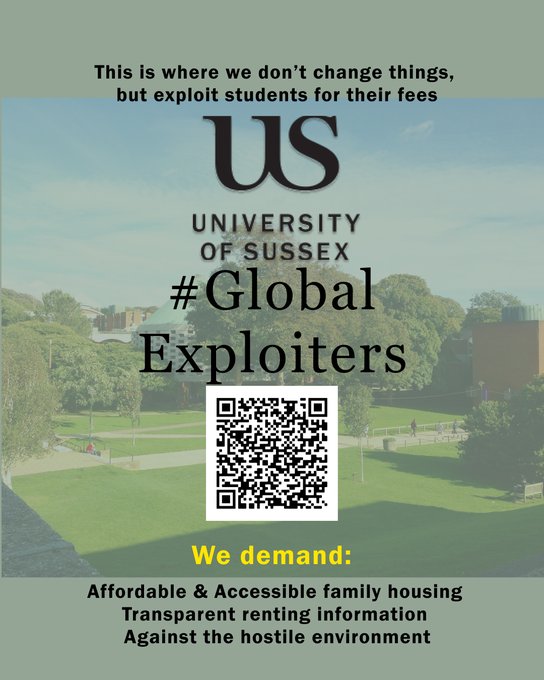 UnisNotBorders's tweet photo. 🚨Support two migrant-led campaigns!
‼️ Sign #GlobalExploiters open letter demanding better housing for migrant students affected by #HostileEnvironment: https://t.co/yV9eaYMHeG
‼️ Sign #NoSanctuaryAtSOAS open letter led by refugee students: https://t.co/UuKzcfwQf7
✊🏾✊🏿✊🏼✊🏽 https://t.co/GgWAsMKVmk