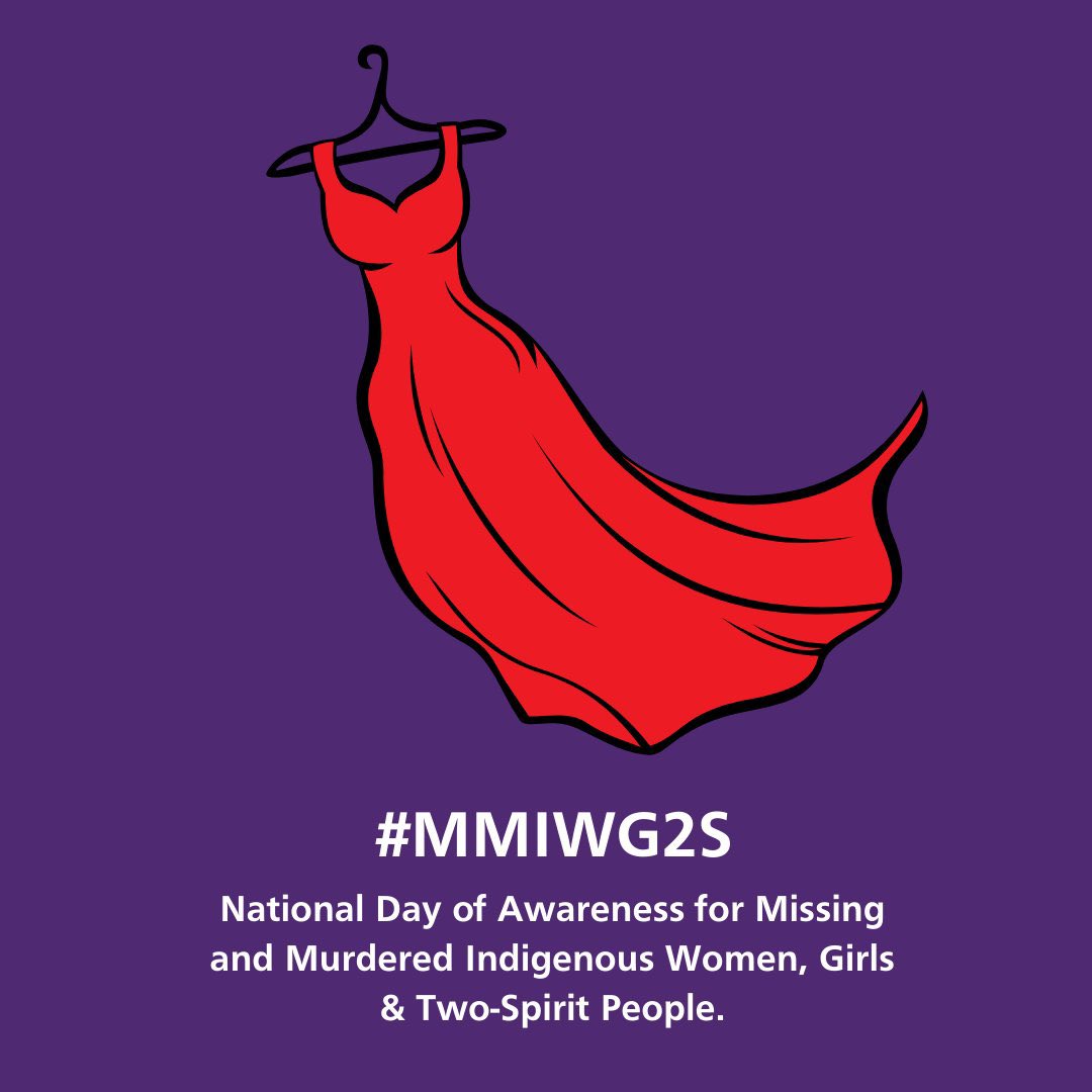 On May 5th, Dr Hanna will be recognizing Missing &amp; Murdered Indigenous Women, Girls and Two-Spirit + people.  This day brings awareness of violence against Indigenous women, girls and gender diverse people. We encourage students and staff to wear red on May 5th.