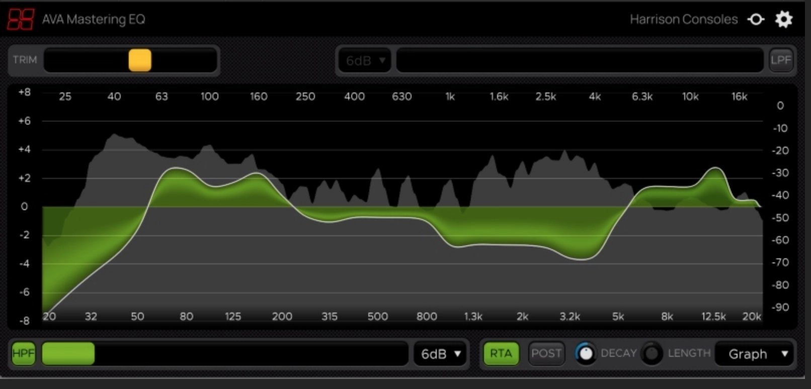 Adsrx Adsrxplugin 無料 Harrisonのマスタリング向けeq Ava Mastering Eq 定価 12 733 が無償配布 世界初の32バスを世に送り出した大手ならではの独自技術 通常のeqとは少し違いミックス内の楽器の相対的なハーモニックバランスが維持できる仕組み
