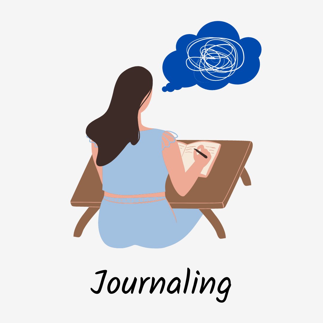 FitangoHealth's tweet image. Did you know that journaling can reduce stress and anxiety, gain self-confidence, and track progress and growth? Spending even just a couple minutes a day to write down our thoughts can improve our mental health. Try it out yourself! 

#wellnesswednesdays #mentalhealthawareness