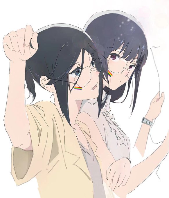 无题 #響け!ユーフォニアム #リズと青い鳥 #鎧塚みぞれ #伞木希美 #のぞみぞ #百合  