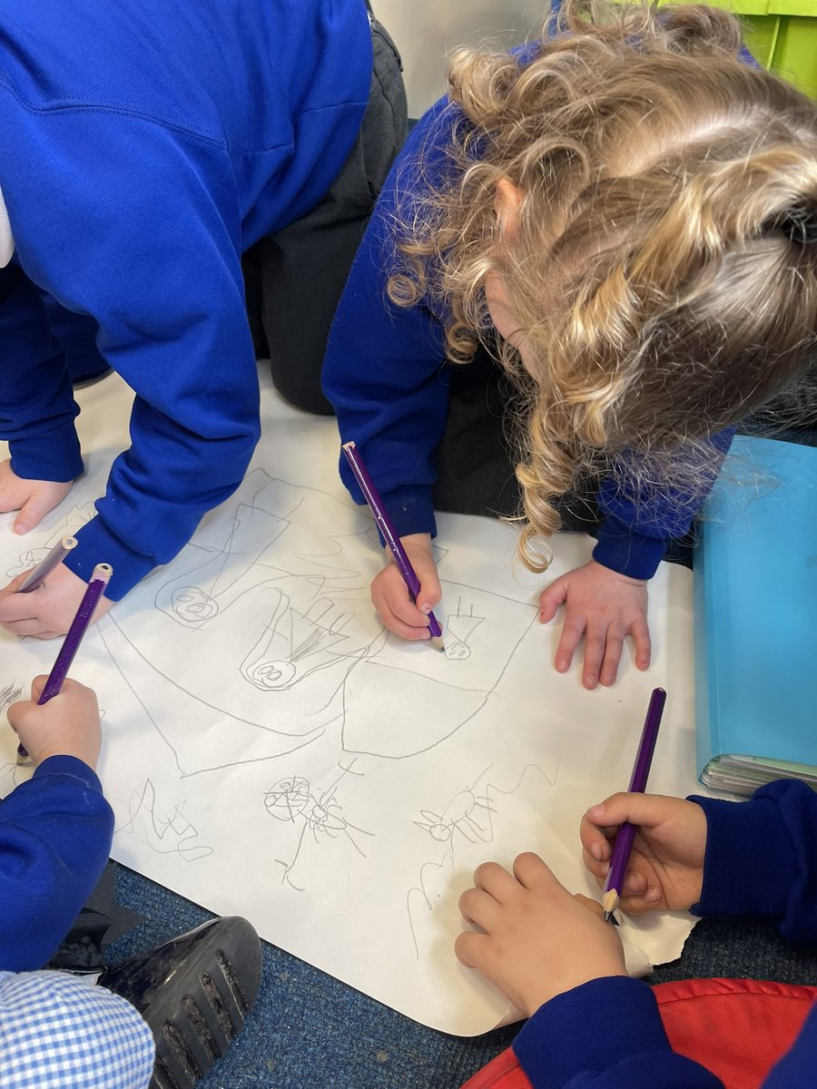 YRStGabriels's tweet photo. One of our Favourite Five books is Meesha Makes Friends, this afternoon we thought about what makes a good friend! Check out these lovely drawings of our friends. @StGabrielsCofE @RainbowEduMAT https://t.co/1mIVOdDCtK