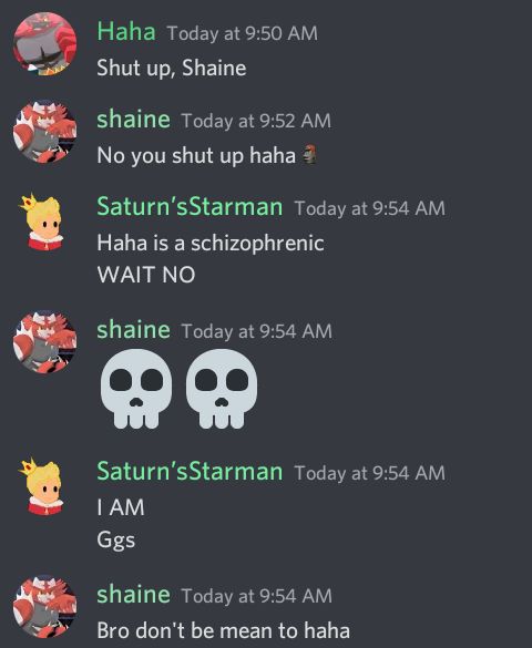 Me and <a href="/Shaine_SSBU/">SmU5h | Shaine</a> being literal idiots