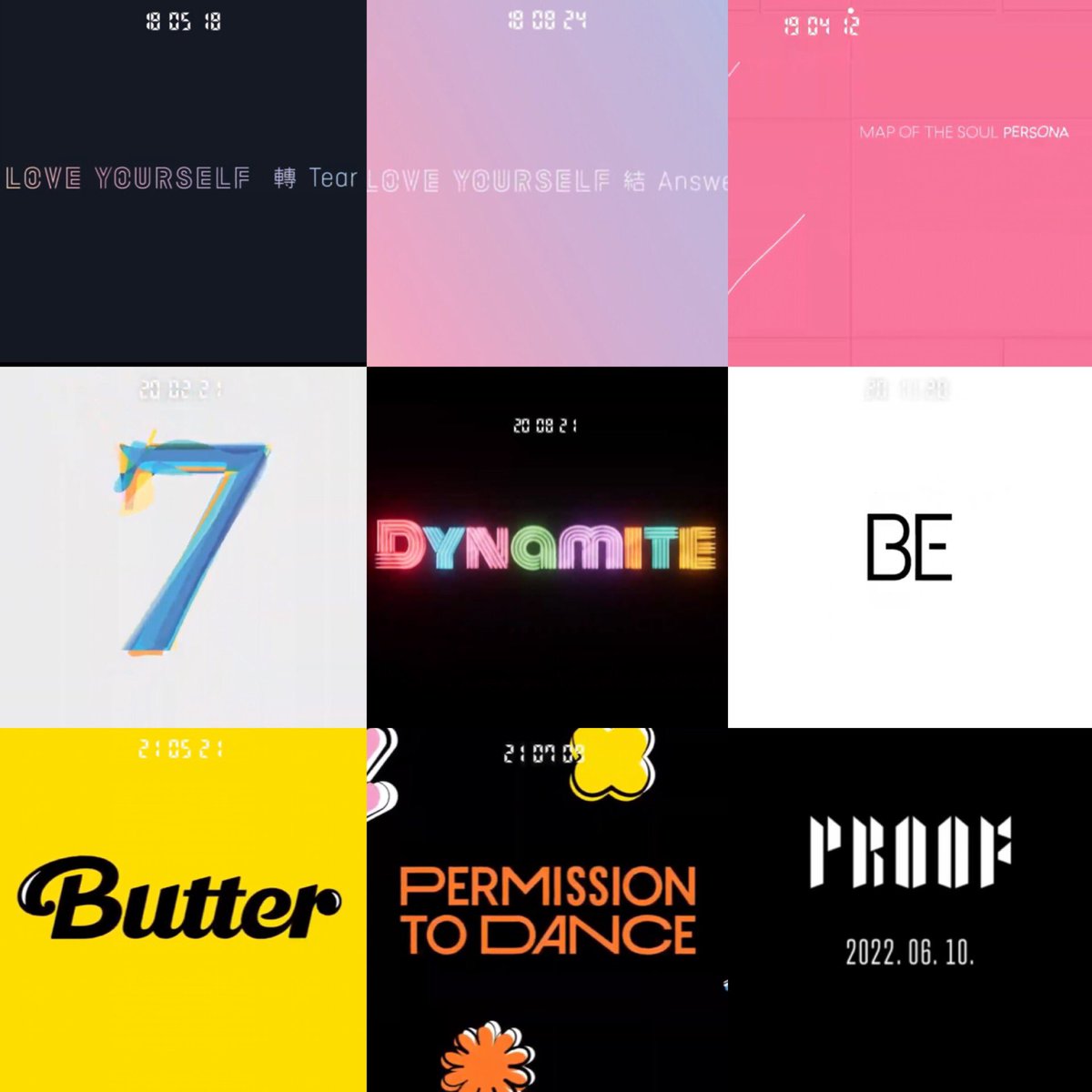 vanteficient's tweet photo. how many bts comebacks have you experienced??? https://t.co/jJOfkTFUux
