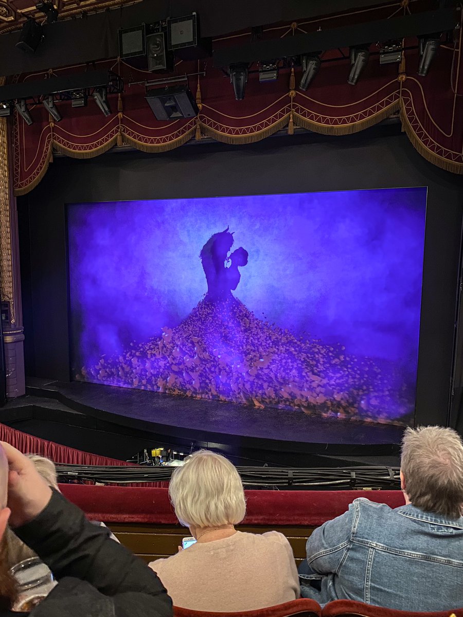 AlexGBloomer's tweet photo. It’s the interval of @BeautyMusical at the @PalaceAndOpera and I’m already emotionally exhausted.  Pure Disney magic with a phenomenal cast. 4 year old and 34 year old me is crying 🥲 https://t.co/7N1kIcLMmd