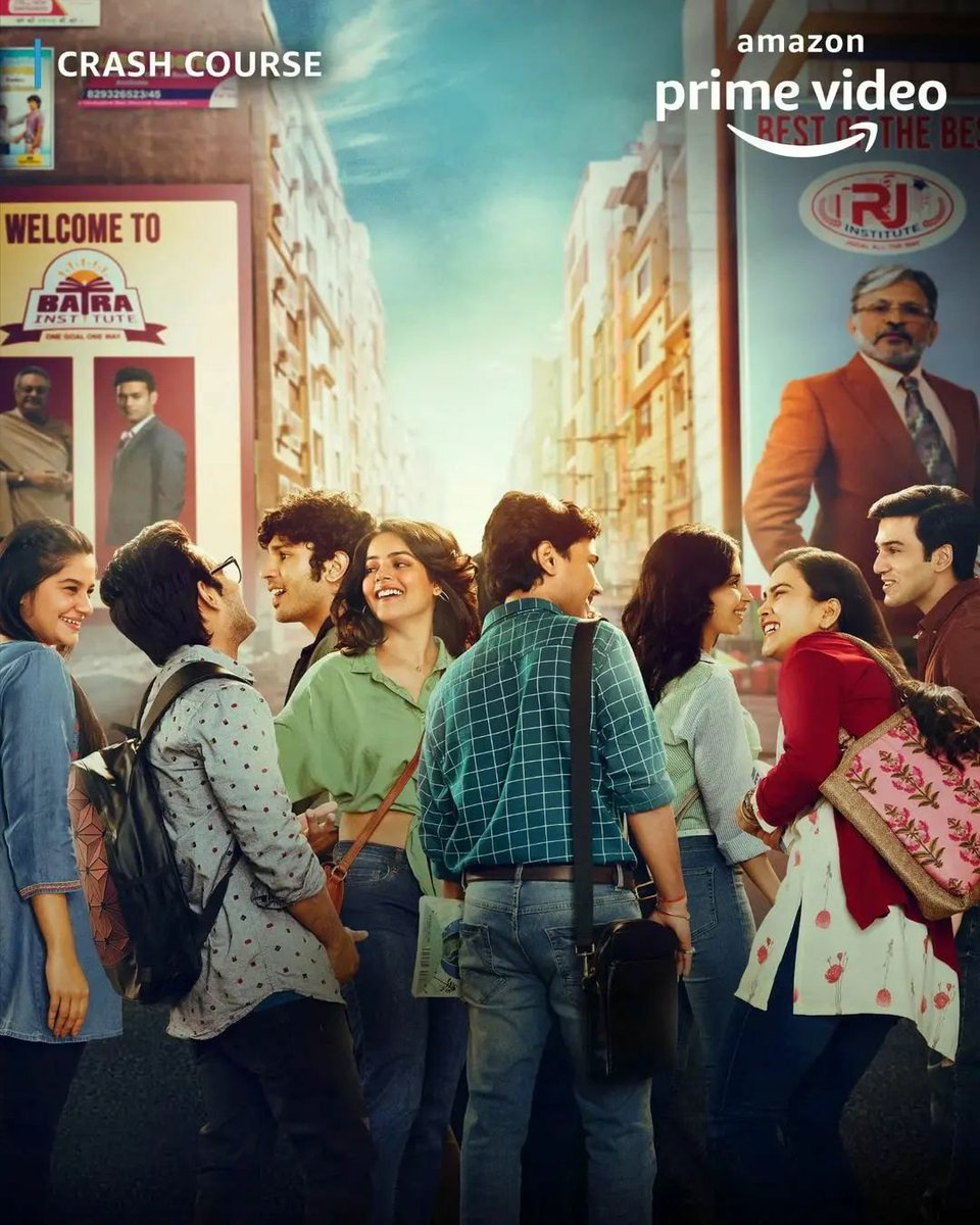 Reposted from @PrimeVideoIN #CrashCourseOnPrime: A fictional account of two warring coaching institutes, and the effect it has on a group of young students. #PrimeVideoPresentsIndia #SeeWhereItTakesYou