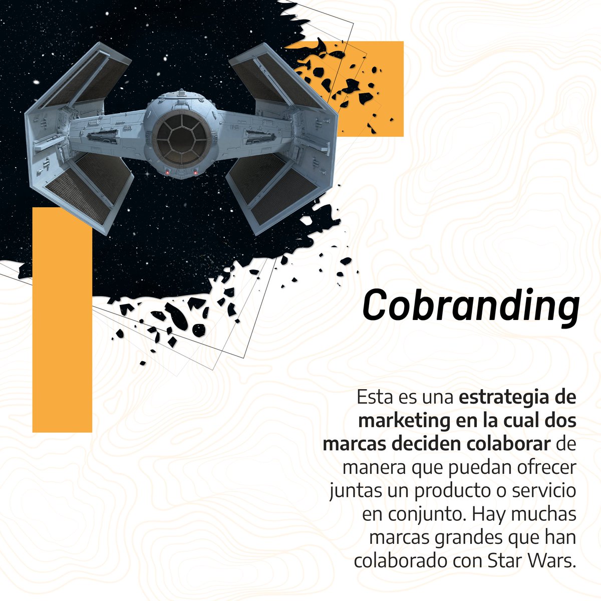 4nonmarketers's tweet photo. 🎬🚀 Hoy es el Día de #StarWars y te traemos unas claves de marketing que esta famosa saga nos ha dado a lo largo de los años. 🎬🚀

#MayThe4th #maythe4thbewithyou #StarWarsDay #marketing #marketingtips #marketingdigital #marketingonline #socialmedia https://t.co/AgkjajkzyK