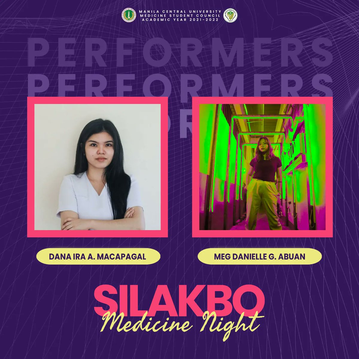 mcumsc's tweet photo. We're excited to announce the Open Mic roster, which will display their talents and skills on the Zoom stage! ✨

Tune in tomorrow for more guest performers, as promised!

Prepare yourself for a night of tunes and positive feelings that you will not forget! See you all on Sat! 🔊 https://t.co/UAh0e4pRzY