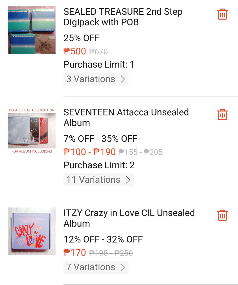 pinktreasureph's tweet photo. #PinkTreasurePHSALE 🌸

5.5 SALE! Abang na lahat mamayang 12mn 💙 Until stocks last only ✨

https://t.co/0kAz1kE1IH
🏷 wts lfb shopee svt seventeen pc treasure holo popcorn sleeves attacca your choice itzy tss unsealed sealed https://t.co/g0tvkwHo6Q