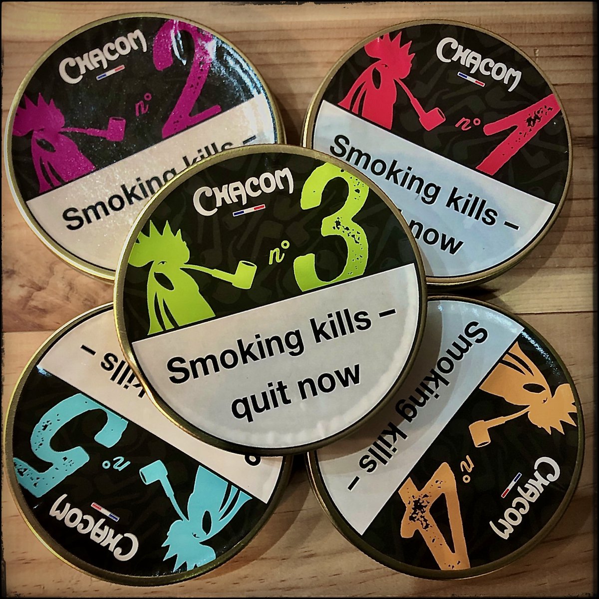 RGWhisky's tweet photo. Have you samples these tasty pipe tobaccos from Chacom??

Visit us online for more information and to browse the range of tobaccos from Chacom!

https://t.co/xLOOGO5zhA https://t.co/2jY8tX0FtR