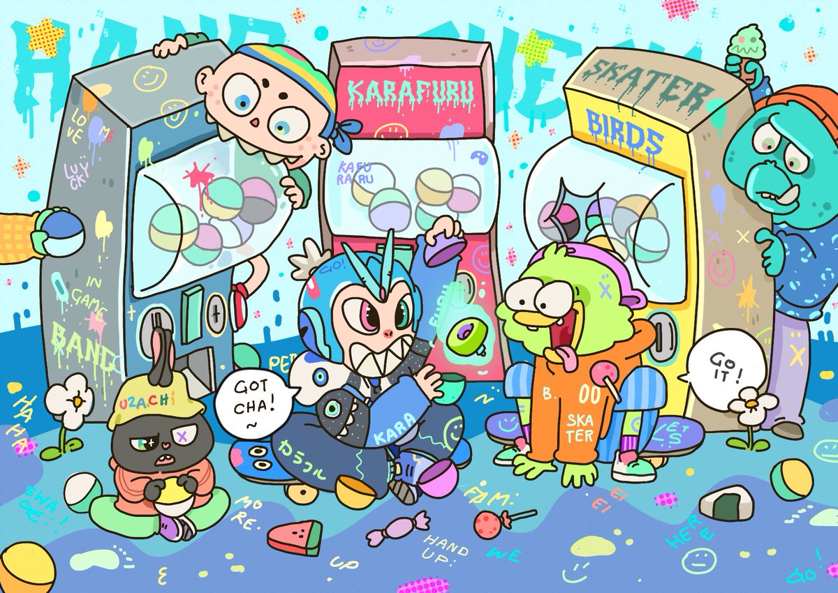 honorary 1/1 from @SkaterBirdsNFT 🤝 <a href="/KarafuruNFT/">Karafuru</a> 

Giveaway 3WLs 
🛹follow @SkaterBirdsNFT &amp; <a href="/KarafuruNFT/">Karafuru</a> 
🛹rt &amp; like
🛹winners 24hrs

shoutout to skaterbirds community for allocating lots of WLs for furu holders