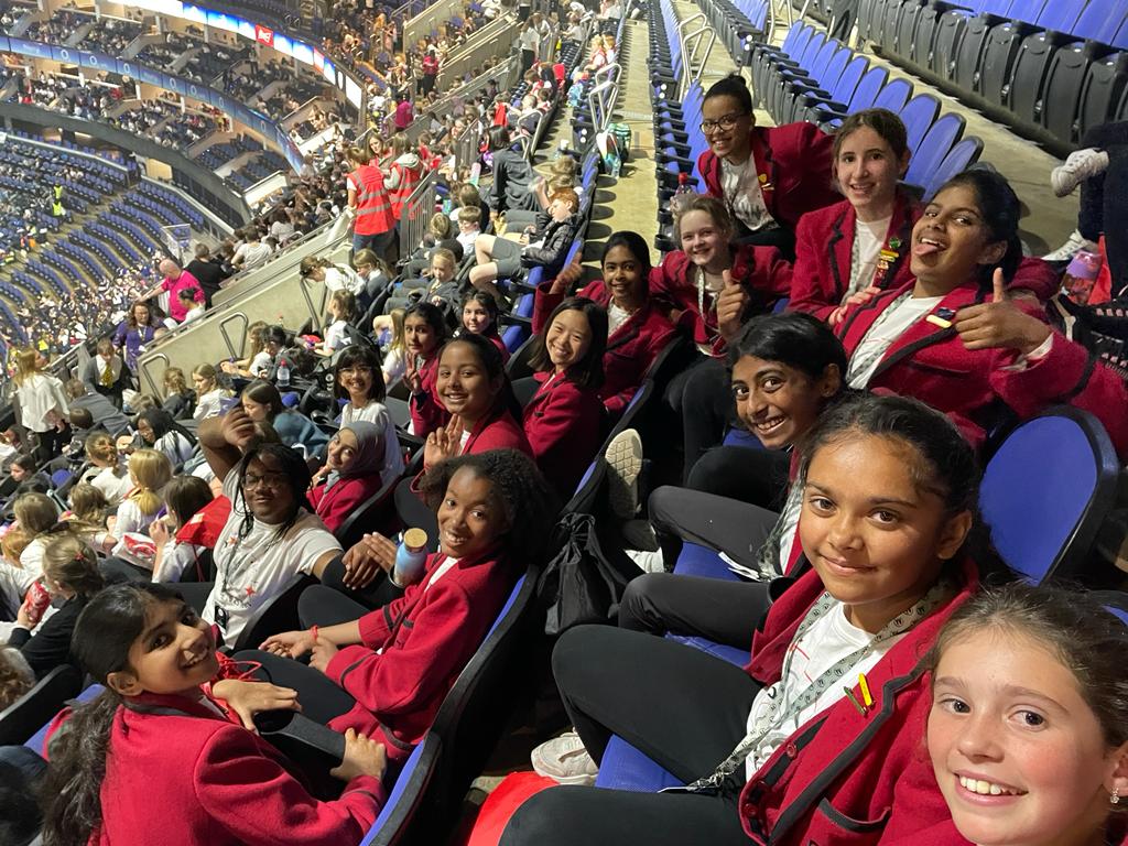 After a long and exciting day of rehearsals, our girls are looking forward to performing at  2022 Young Voices concert later.

@headshipjourney

#YV22
#cognita
#surrey