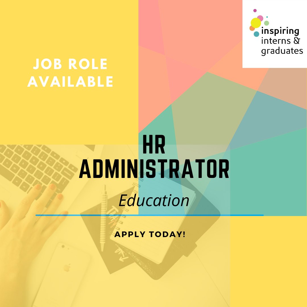 ✴️Job alert!✴️

We're hiring a HR Administrator in the Education sector.

▪️ Based in South London 
▪️ Salary: £21k - £25k
▪️ Immediate start

Apply by clicking the link below:
https://t.co/hRc7xBPlFY https://t.co/4jPktLA6WF