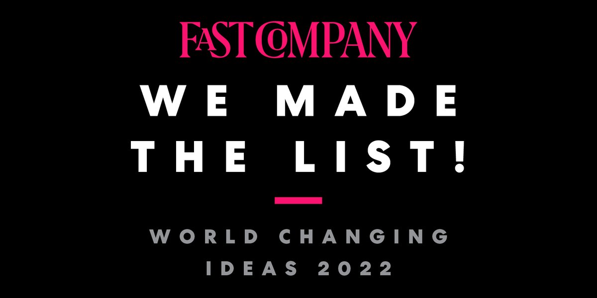 We’re an honoree on this year’s #FastCoWorldChangingIdeas! Thanks @FastCompany for recognizing our team’s amazing work to enable computing growth while minimizing its impact on the environment.