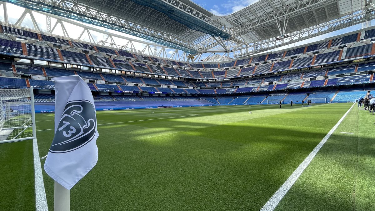realmadrid's tweet photo. 🏟️ SE RESPIRA CHAMPIONS...
#UCL https://t.co/xmOkSmQH0z