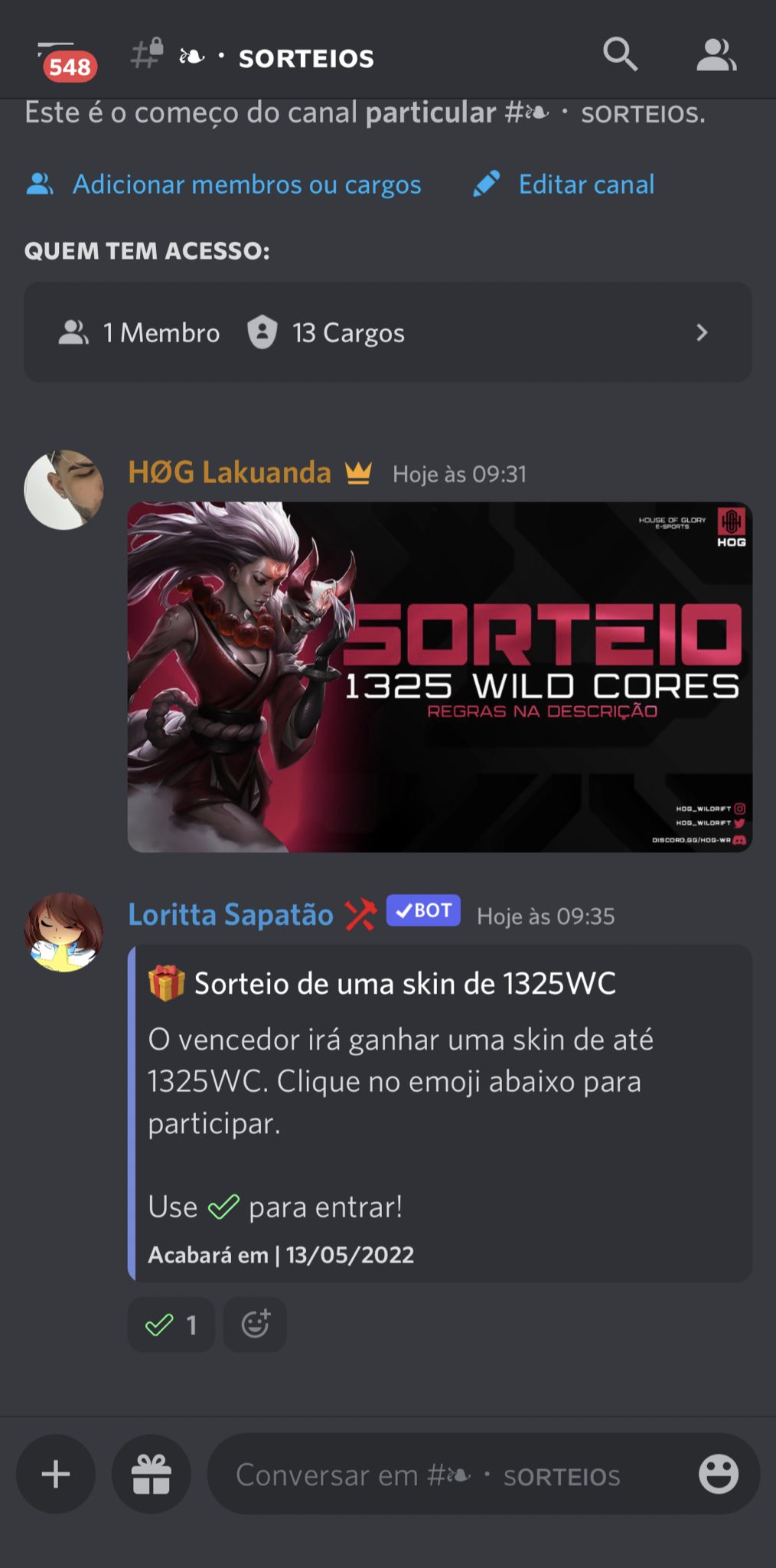 Liga do LoL - Fala pessoal vem participar do nosso Discord e grupos de  WhatsApp, Jogar juntos, interagir e fazer amizades links abaixo: Discord: ↓  discord.me/ligadolol Grupos do WhatsApp ↓ (Entrar apenas