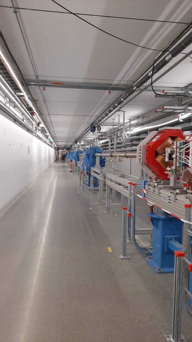 RDscience's tweet photo. The @essneutron accelerator and the target monolith mid construction! https://t.co/SGZ9PYSEFR