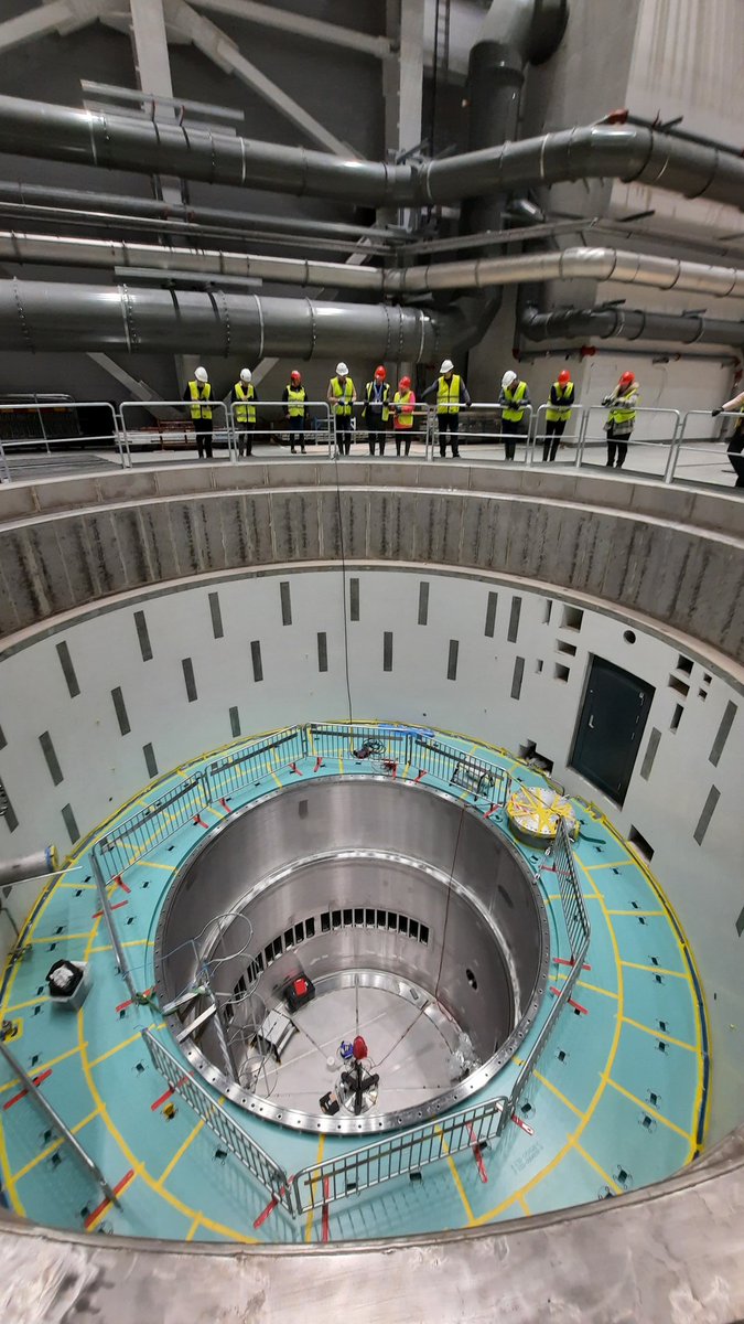 RDscience's tweet photo. The @essneutron accelerator and the target monolith mid construction! https://t.co/SGZ9PYSEFR