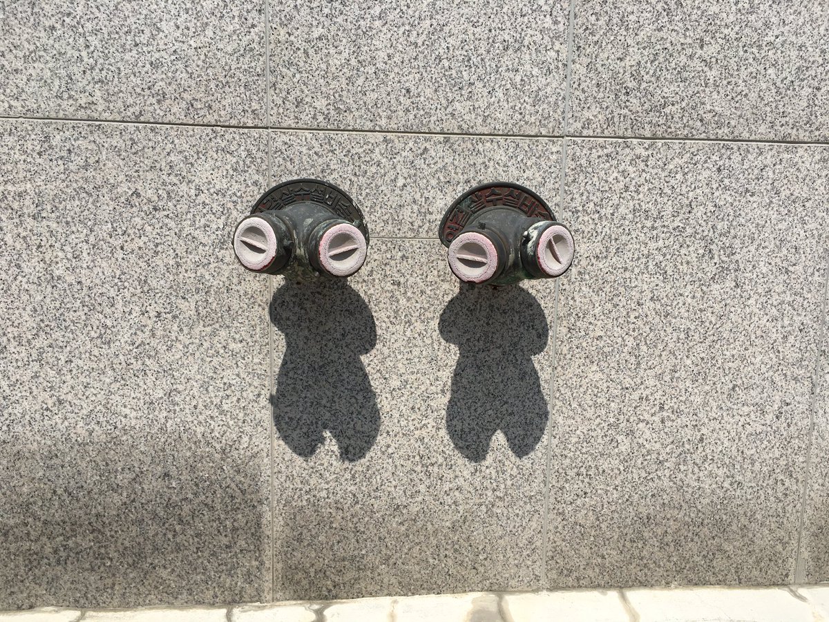 Sun cast perfect shadows