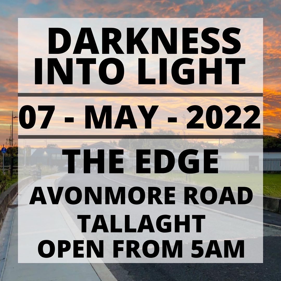 partastallaght's tweet photo. We would like to welcome members of our community to our coffee shop @TheEdgeDublin on Saturday morning💛 If you are completing the walk or if you would like to watch the sunrise from our coffee shop, pop in with your friends and family 💛 #Tallaght #DIL22 #DarknessIntoLight2022 https://t.co/CqfpYdYaB6