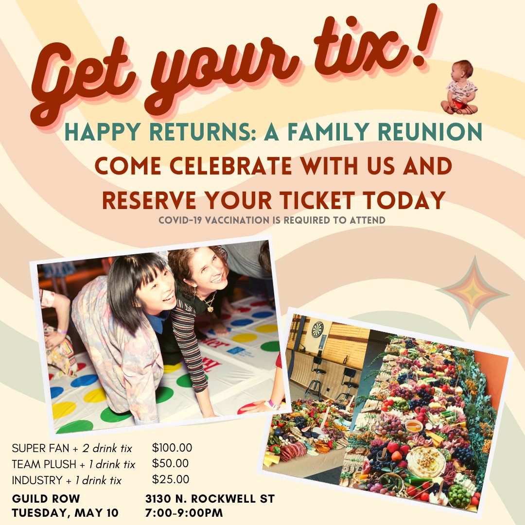 LuckyPlush's tweet photo. We party in less than a week! Come celebrate and reserve your tix today🌈

Visit https://t.co/BvdHp4Wsbs for more information. https://t.co/ftgPzQqGFu