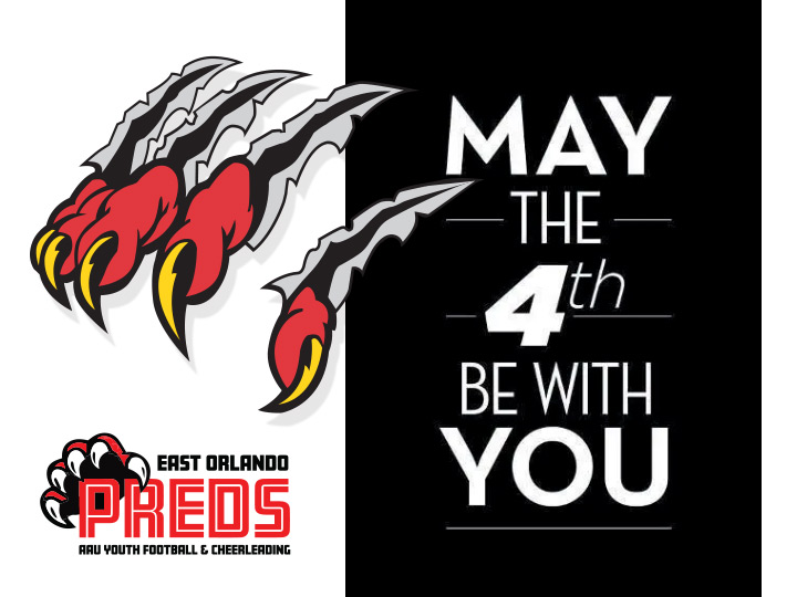 EOJrPreds's tweet photo. "It is your destiny" #WeDemPreds #youthfootball #StarWarsDay https://t.co/GoNdMXsCkb