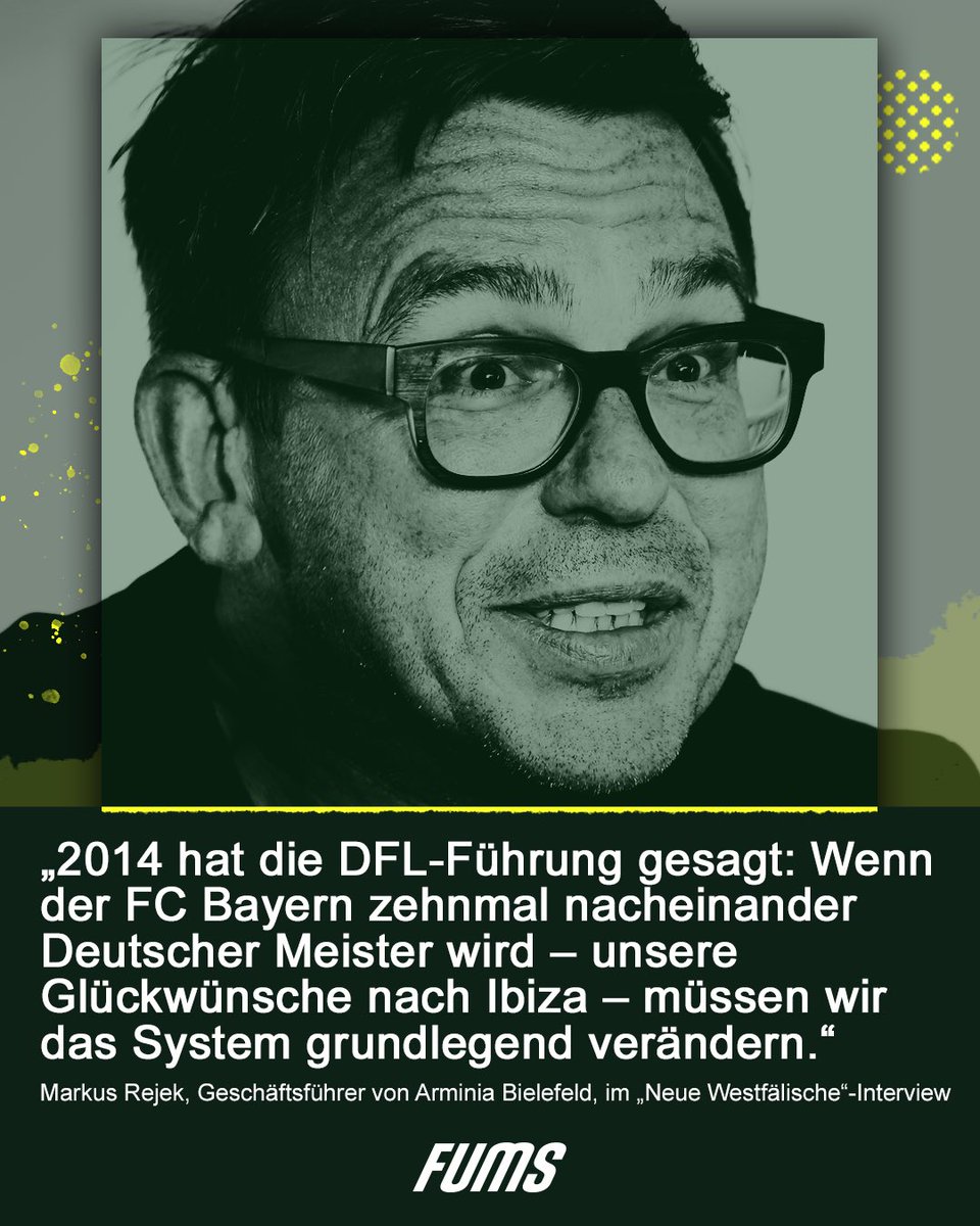 fums_magazin's tweet photo. Was würdet ihr am System ändern? TV-Gelder neu verteilen, Playoffs, Salary Cap, 50+1 kitten oder doch was anderes? 🧐👇 #Rejek #immerdabei #fcbayern
___
War noch nie in New York und auf Ibiza: @fums_magazin https://t.co/343U2dfb94