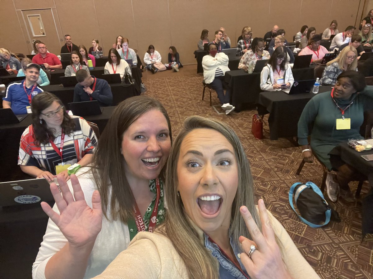 richardson_edu's tweet photo. Loved sharing our “Work Smarter, Not Harder” tips with 163 new teacher friends! Thanks for joining us! #ITIP2022 https://t.co/6cNc1SYks2