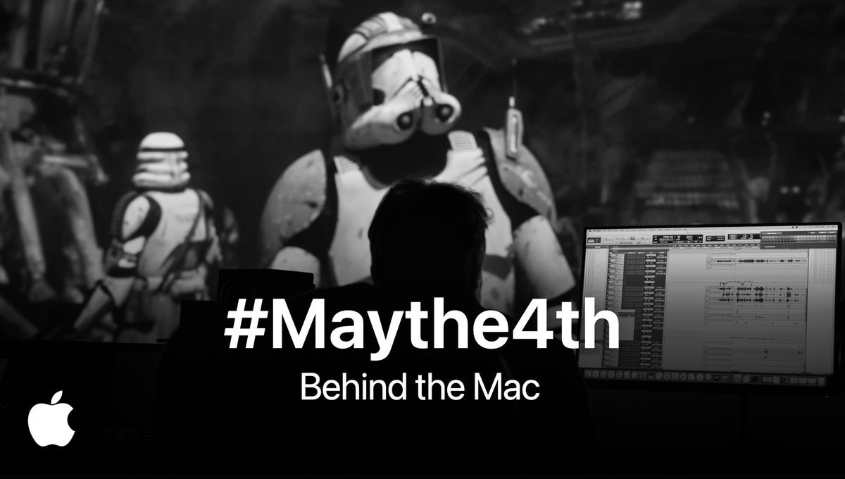 skywalkersound's tweet photo. See how we make it happen. Watch the film at https://t.co/iXDSOdbOyq

#StarWarsDay #MayThe4thBeWithYou https://t.co/gnIzATwvCL