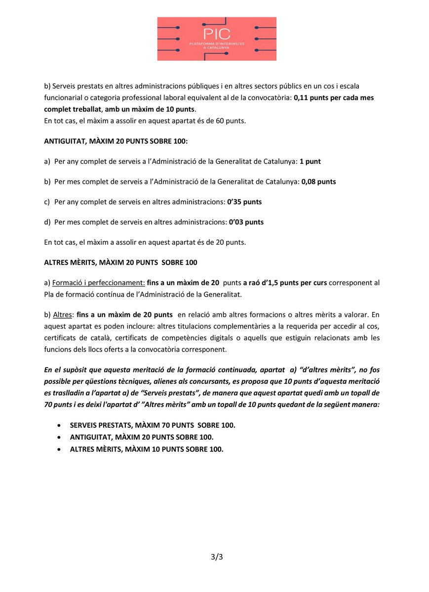 PicInterins's tweet photo. La @PicInterins creiem i lluitem per la #FixesaJa com a solució directa a l’abús de temporalitat

Així i tot, fem una proposta per al concurs de mèrits adreçada a FP @LauraVilagra, als sindicats presents a la MEPAGC @la_IAC @CCOOGENERALITAT @UGT_SP_CAT i a la resta de sindicats https://t.co/cQZBbHjM7I
