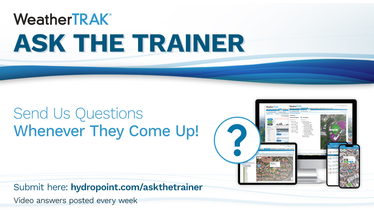 HydroPoint's tweet image. Drop off questions for our WeatherTRAK Training Manager, Ben Coffey whenever they come up! 💧 sources, schedules, 💧 windows? 

Ask your question here: bit.ly/3subQXF 

#baseline_irrigation #hydropoint #smartwatermanagement #irrigation #smartirrigation #protectthespec