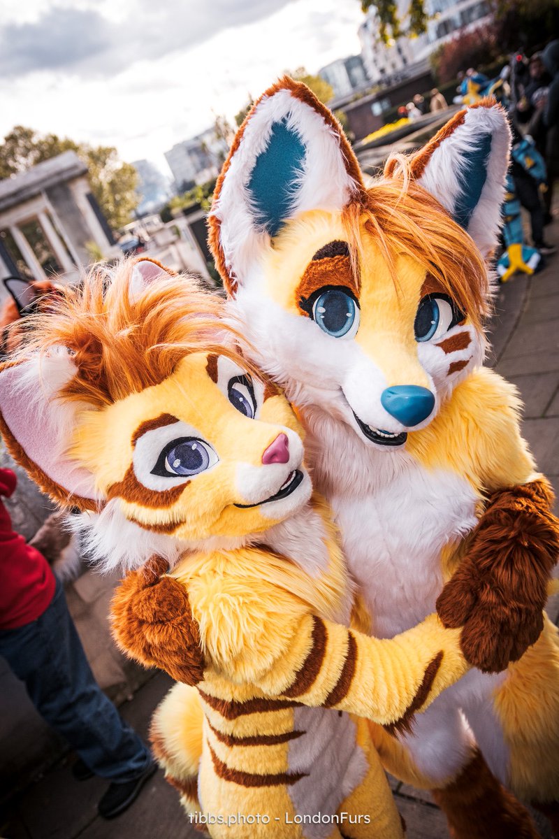 Here come the girls! 💛💛

Featuring <a href="/FuzzerFox/">Fuzzer</a> 
📸 <a href="/TigTibbsy/">Tibbs</a>
