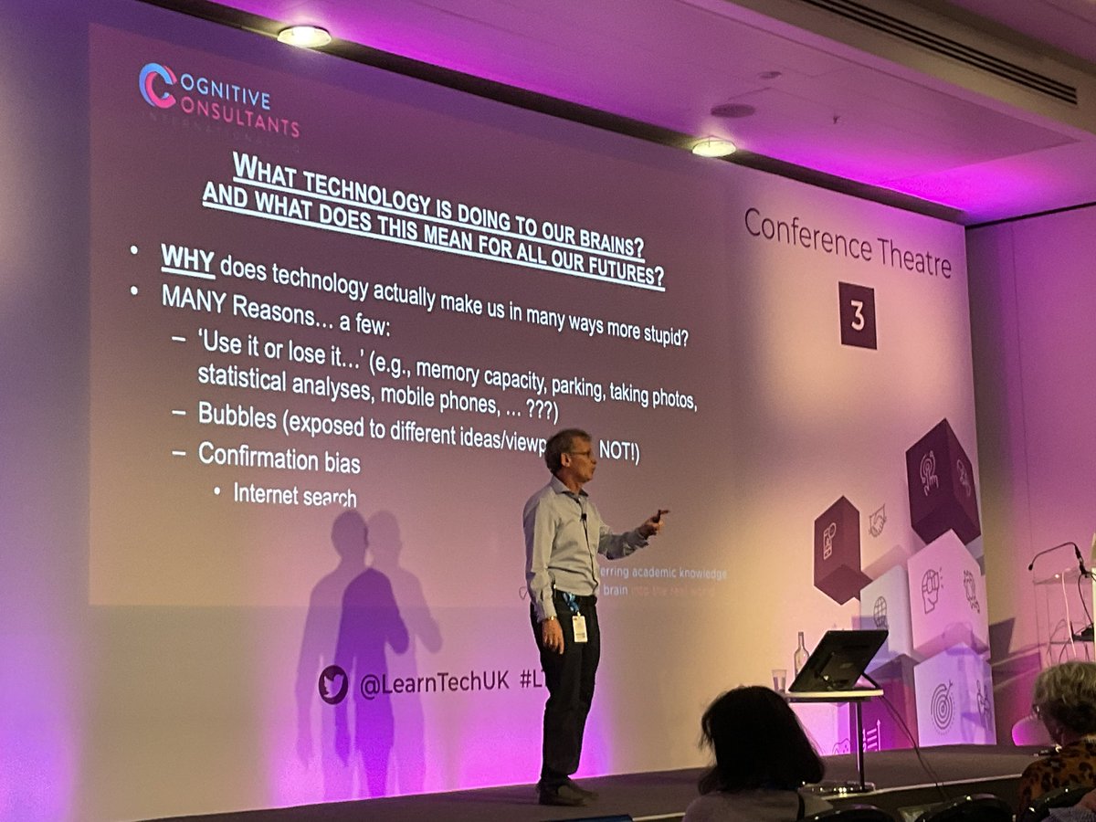 Why tech actually makes us more stupid - Itiel’s reasons below:

#LT22UK #T4S2