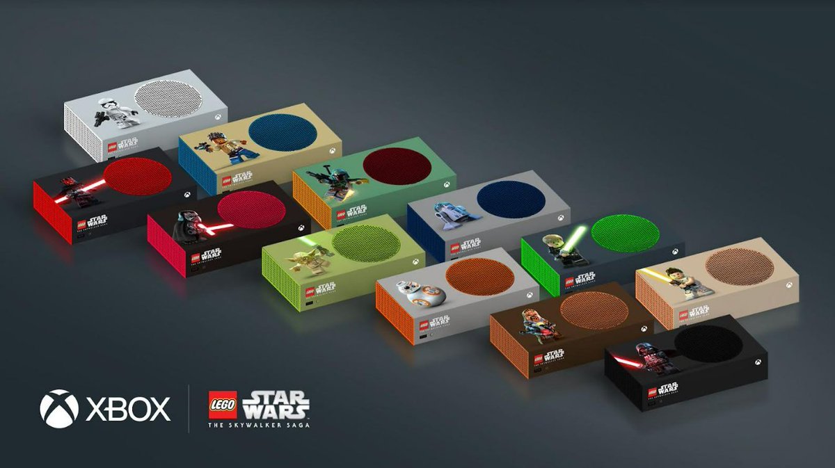 cdChicasGamers's tweet photo. Xbox celebra el Día de Star Wars con 12 consolas personalizadas que conmemoran las películas.

Del 4 al 25 de mayo, podéis ganar una si hacéis RT en la cuenta de Xbox con los hashtags #LEGOStarWarsXboxSweepstakes y #Maythe4th. https://t.co/QbuR8T8zdj
