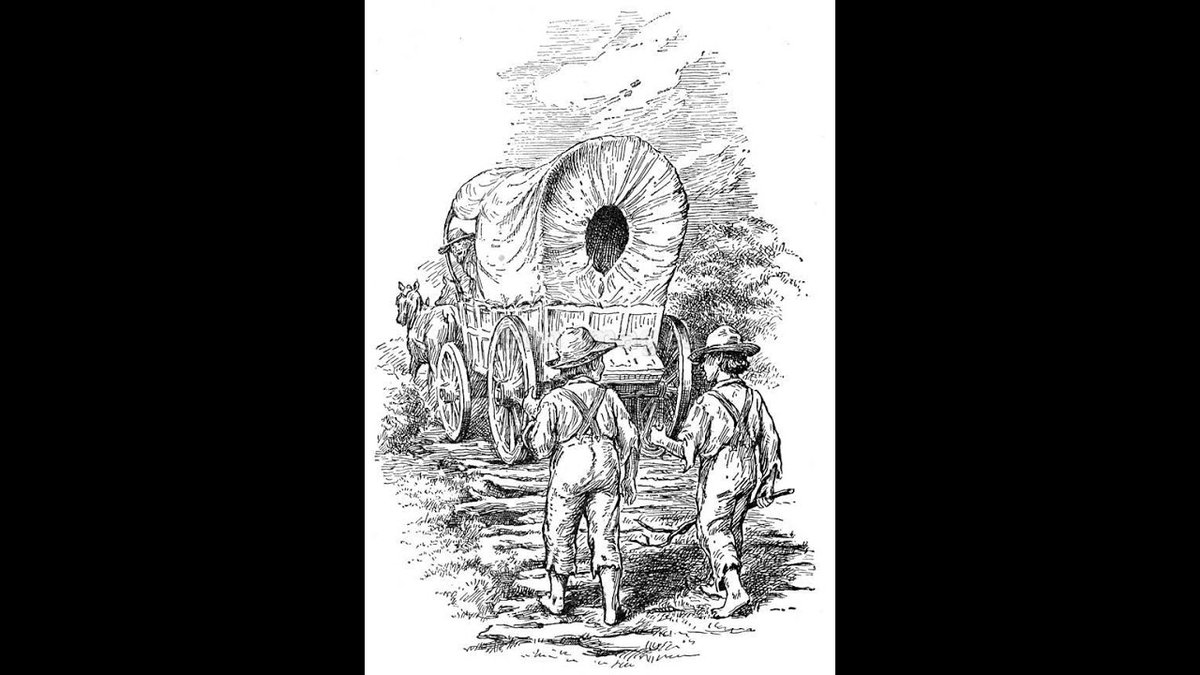 KearneyArchway's tweet photo. 40,000 of the emigrants who traveled westward on the Oregon Trail were children.  Their days were filled with chores, games, and new learning opportunities. https://t.co/8aZB12Z7A7 https://t.co/iW2xDW7kJt