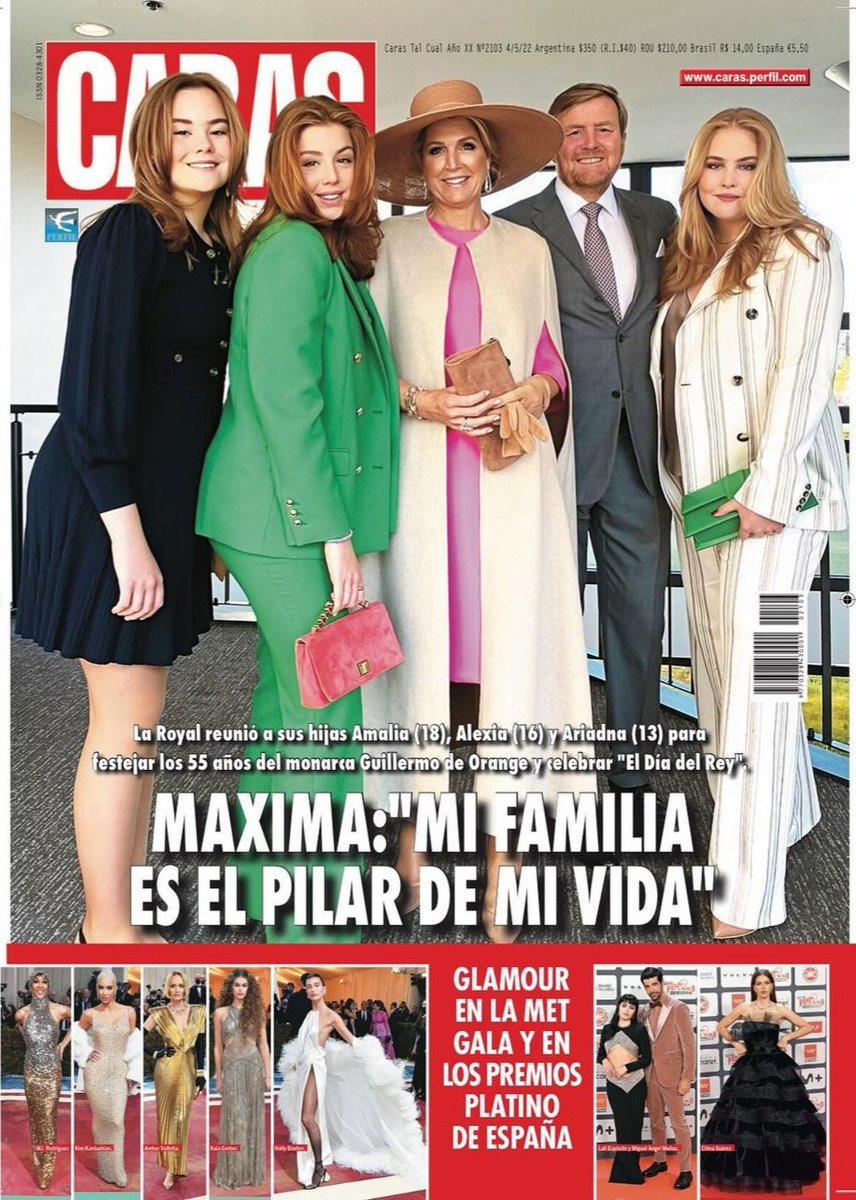 RevisteriaR's tweet photo. Tapa de esta semana de la revista CARAS. 
.
@caras #revistacaras #Máxima #maximazorreguieta https://t.co/aqD8odOSLs