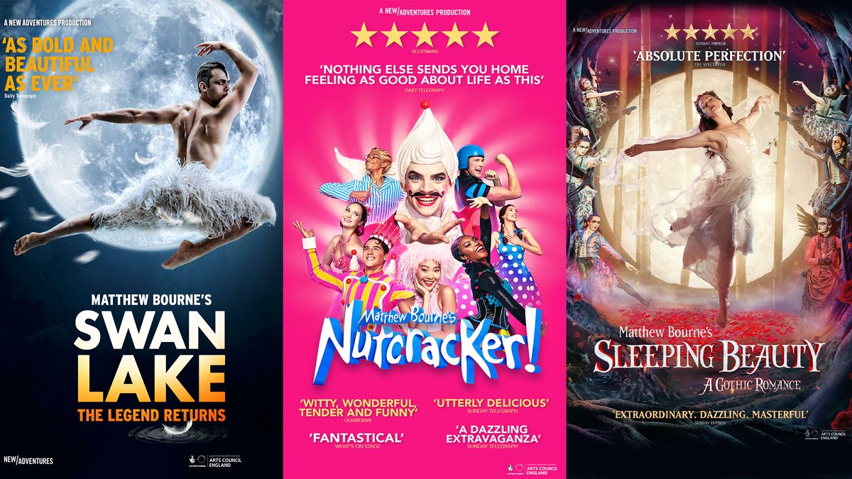 🥳 Happy Birthday #PyotrTchaikovsky! Thank you for gracing us with these magnificent scores 🎶 Let us know your favourite musical moments from <a href="/SirMattBourne/">Matthew Bourne 💙</a>'s #SwanLake, #Nutcracker! and #SleepingBeauty in the comments below 👇