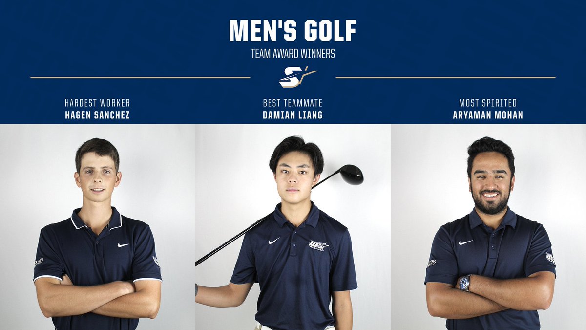 Congratulations to the Men’s Golf Team Award Winners ⭐️

#ProtectThePrairie