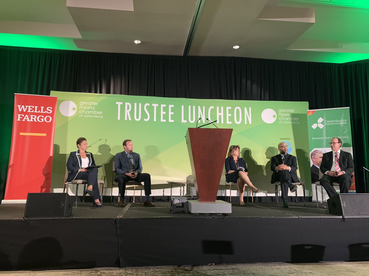 Excellent discussions about the future of infrastructure and energy at the <a href="/MiamiChamber/">Miami Chamber</a> 2022 #ResilientSolutionsSummit.