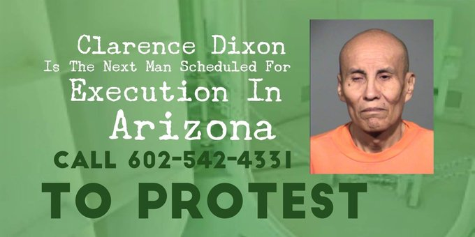 KarineOmry's tweet image. The last execution in Arizona was in 2014. It was #JosephWood's botched execution (see tweet below). Why is the state of AZ determined to resume executions and murder a blind man who suffers from severe mental illness? Pls call/tweet @DougDucey to protest.
#SaveClarenceDixon