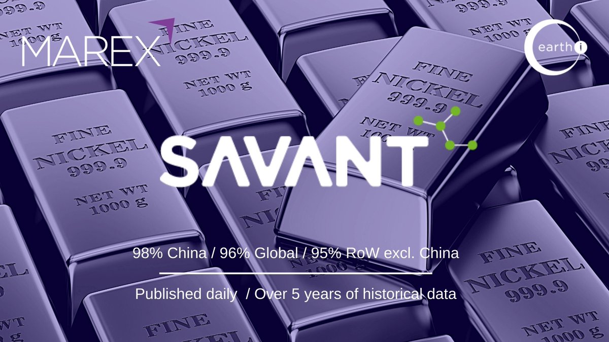 Copper up, Nickel down in China!  earthi.space/press/global-c…
<a href="/ESA_EO/">ESA Earth Observation</a> <a href="/spaceagencyuk/">Space Agency</a> <a href="/Recyclingportal/">MSV GmbH</a>
<a href="/METALMINER/">MetalMiner</a> <a href="/NornickelGroup/">Nornickel</a> <a href="/bhp/">BHP</a>
<a href="/Glencore/">Glencore</a> <a href="/GlencoreAus/">Glencore Australia</a> <a href="/CMEGroup/">CME Group</a>
<a href="/quandl/">FRancisco dejesus</a> <a href="/LME_news/">London Metal Exchange (LME)</a> <a href="/MiningOnline/">Mining Journal</a>
<a href="/RioTinto/">Rio Tinto</a> <a href="/CRUGROUP/">CRU Group</a> <a href="/Trafigura/">Trafigura</a>
<a href="/Glencore/">Glencore</a> <a href="/Investec/">Investec</a>