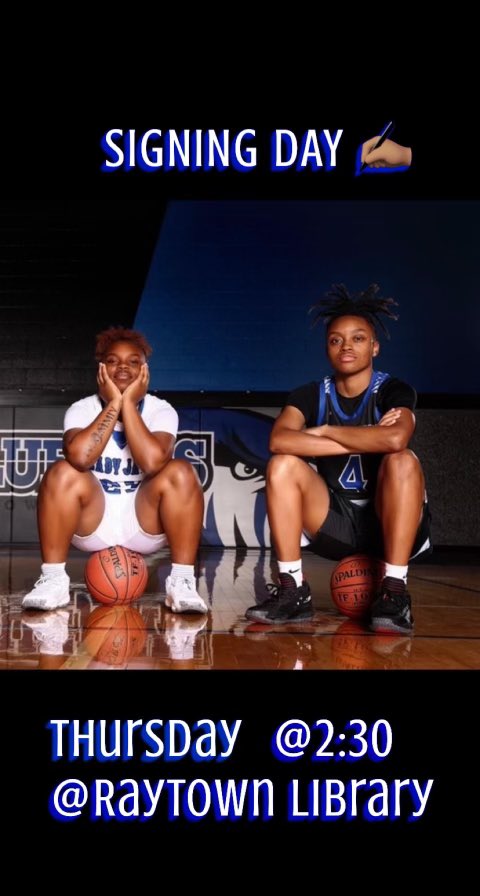 Please come out and support Victoria and Stevi as we celebrate them continuing their athletic and academic careers‼️✍🏽✍🏽