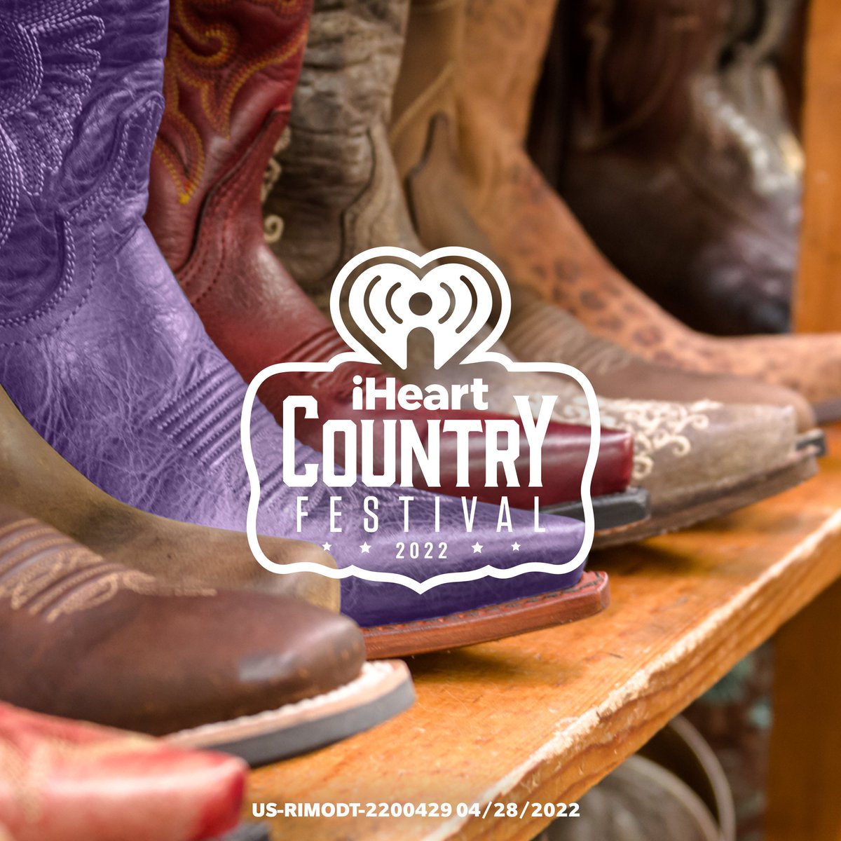 Boots, ripped jeans, and Nurtec® ODT (rimegepant) 75 mg at the ready for #iHeartCountry this weekend.