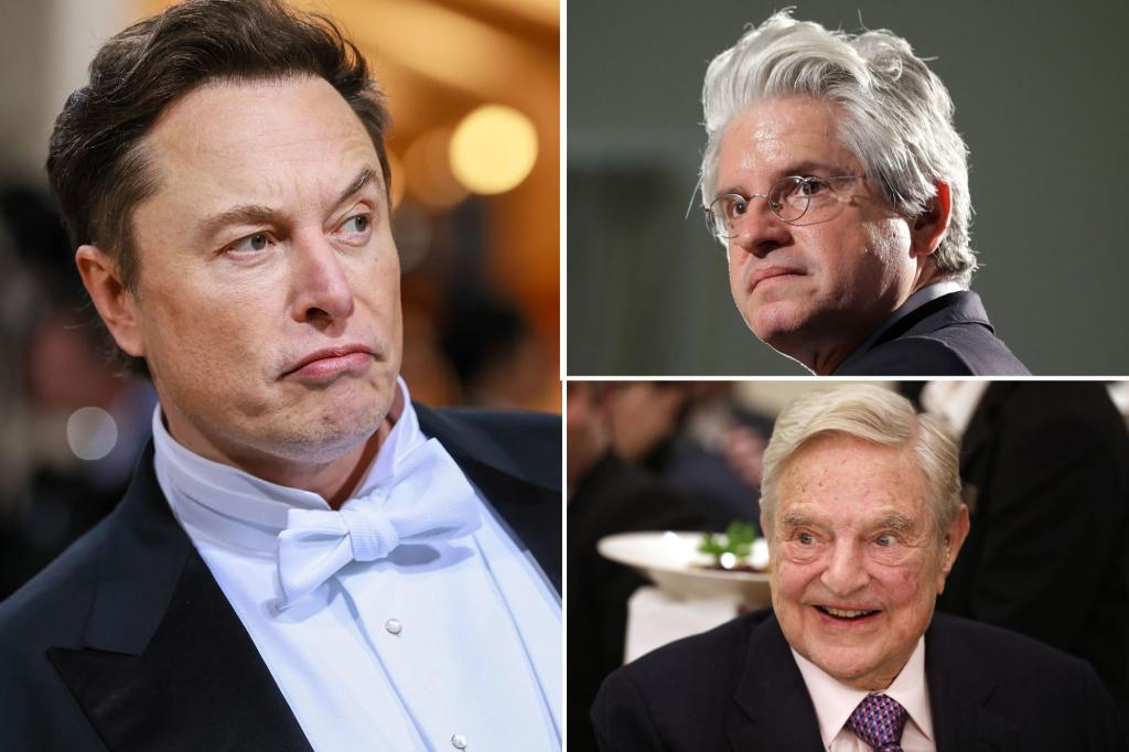 nypost's tweet photo. Elon Musk questions Twitter boycott call from groups backed by Soros, Clinton operatives https://t.co/bVn6gcDHdl https://t.co/lHCu7Tmkjs