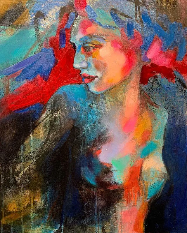 Painting_Art1's tweet photo. Thread 👇

Do you want your portrait to transcend looking like a specific person, into a universal and expressive portrait? 

Here are some Tips on Creating Expressive and Symbolic Portraits! 

Portraits:

1. Find or create a source with a model who has a sort of generic beauty.. https://t.co/BN9dzUpPZU